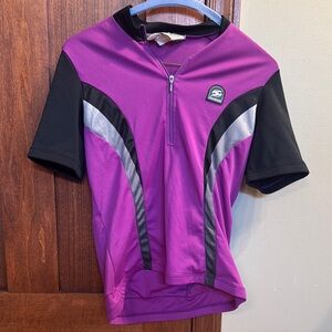 SUGOI Purple and Black Women's Cycling Jersey